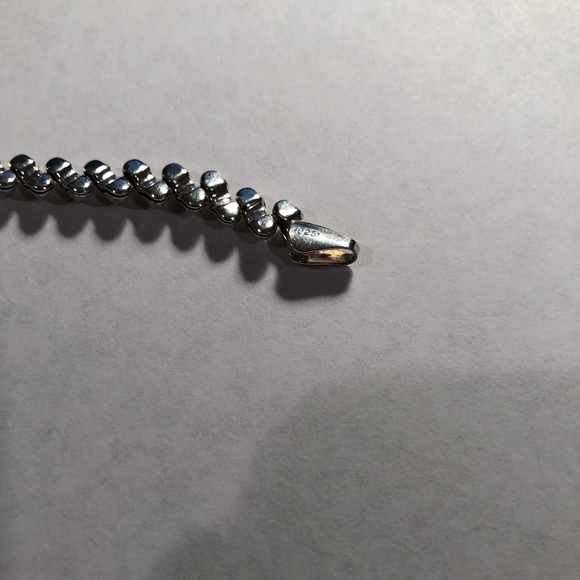 925 Sterling Silver San Marco Bracelet 6.75” - Picture 5 of 8